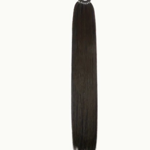 22" Pre-Stretched Crochet Braiding Hair Extensions - Soft, Yaki Texture, Itch-Free & Heat Resistant Fiber (Style 2)