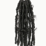 14 Inch Butterfly Locs Crochet Hair Soft Butterfly Locs (1B)