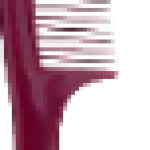 1 Pc plastic styling Hair Comb (3.7cm/1.46inch)