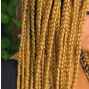 Colorful Pre-Stretched Braiding Hair Extensions - Soft Yaki Texture, Synthetic, Hot Water Setting 16inch/Dark Yellow